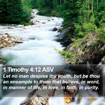 1 Timothy 4:12 ASV Bible Verse Image