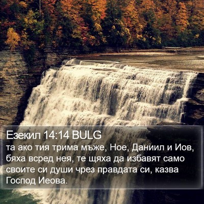 Езекил 14:14 BULG Bible Verse Image