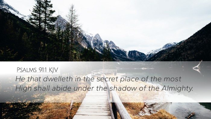 Psalms 91:1 KJV Desktop Wallpaper - He that dwelleth in the secret place of the most - Desktop Bible Verse Wallpaper