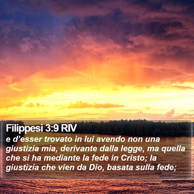 Filippesi 3:9 RIV Bible Verse Image