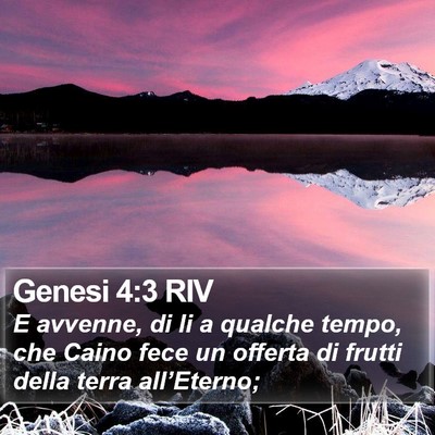 Genesi 4:3 RIV Bible Verse Image