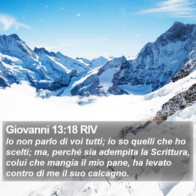 Giovanni 13:18 RIV Bible Verse Image