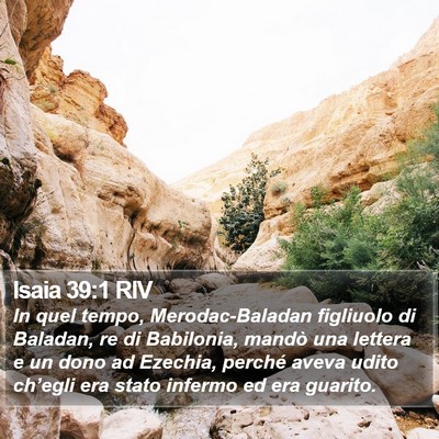 Isaia 39:1 RIV Bible Verse Image