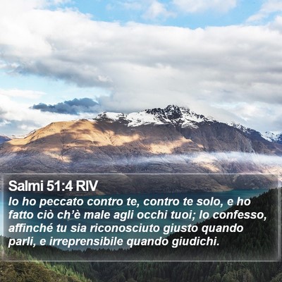 Salmi 51:4 RIV Bible Verse Image