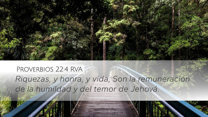 Proverbios 22:4 RVA Bible Verse Image