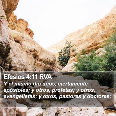 Efesios 4:11 RVA Bible Verse Image