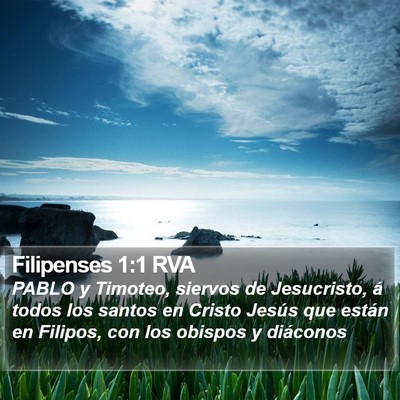 Filipenses 1:1 RVA Bible Verse Image