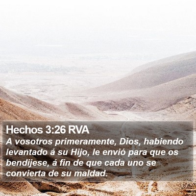 Hechos 3:26 RVA Bible Verse Image