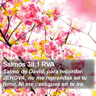 Salmos 38:1 RVA Bible Verse Image