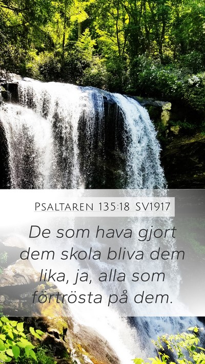 Psaltaren 135:18 SV1917 Bible Verse Image