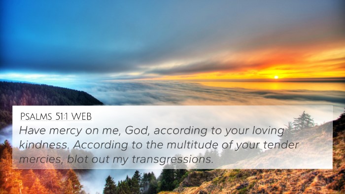 Psalms 51:1 WEB 4K Wallpaper - Have mercy on me, God, according to your loving - 4K Wallpaper Bible Verse