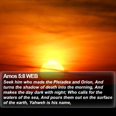 Amos 5:8 WEB Bible Verse Image